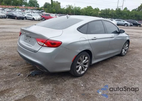 2015 Chrysler 200 S из США, поврежденный, VIN 1C3CCCBG8FN682576